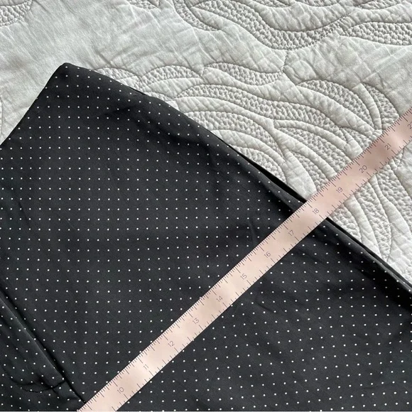 Diane Von Furstenberg - Wide Leg Silk-Blend Trousers - Navier Dot - Picture 12 of 13